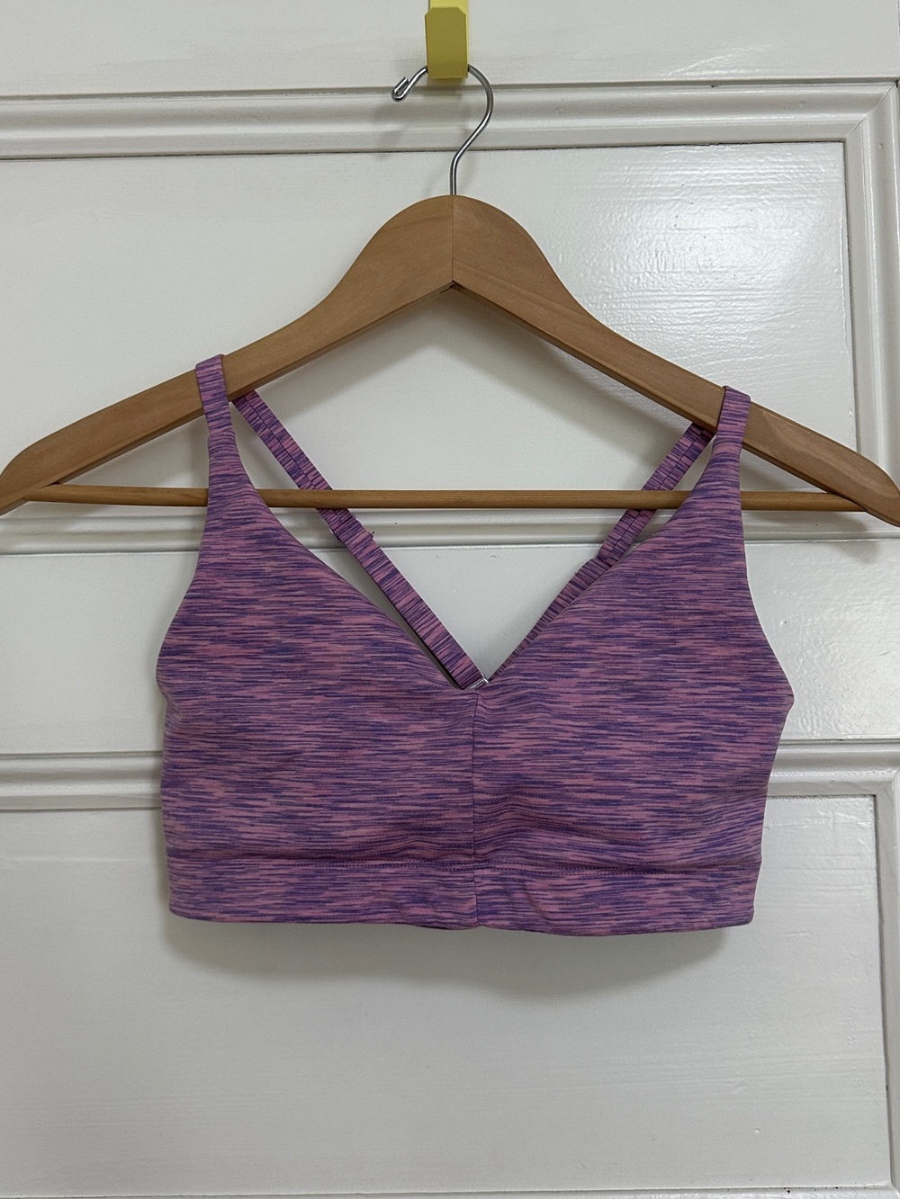 Outdoor Voices Flow bralette, Hyacinth, size M